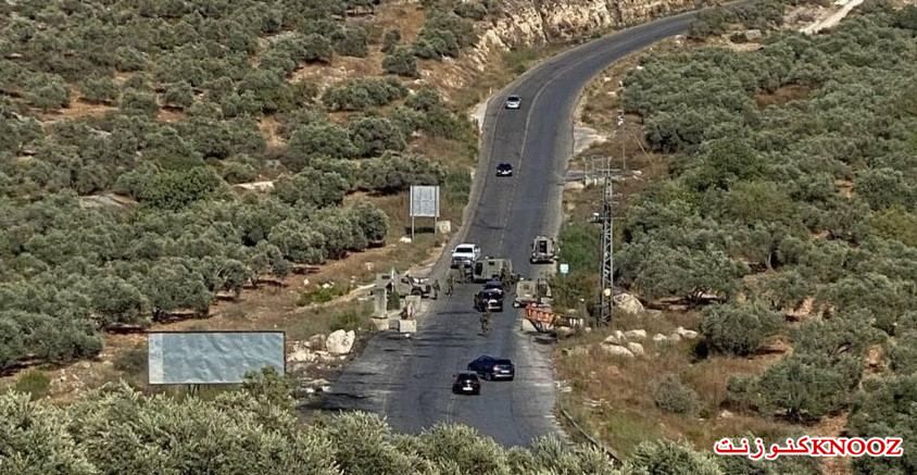 دهس شرطي على حاجز قرب اريئيل وفرار السائق السيارة 